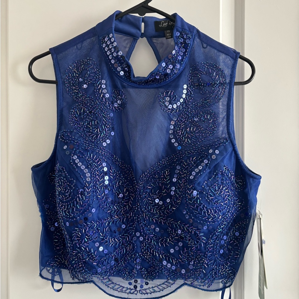 2 piece homecoming dress